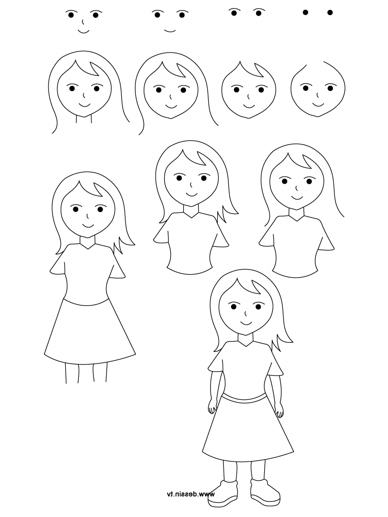 Simple Step By Step Drawing at GetDrawings | Free download