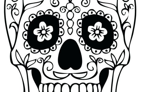 469x304 Sugar Skull Color Pages Sketchbook Project On Sugar Skull Coloring