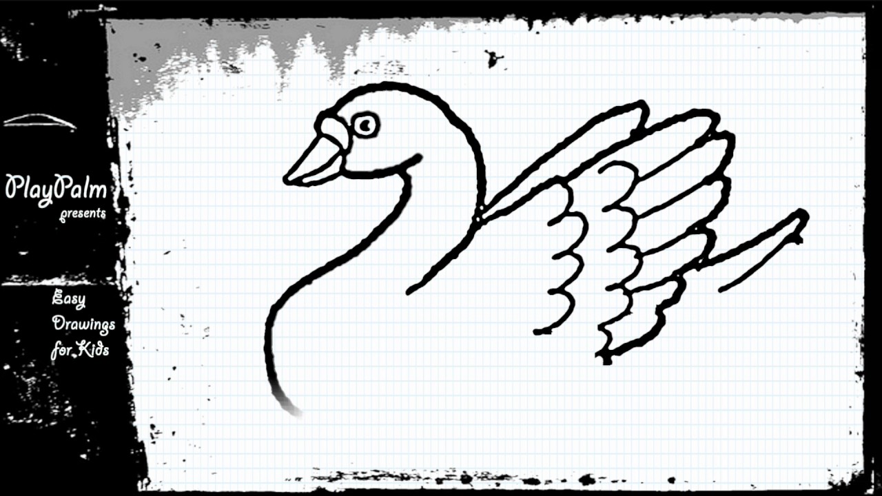 1280x720 How To Draw Swan