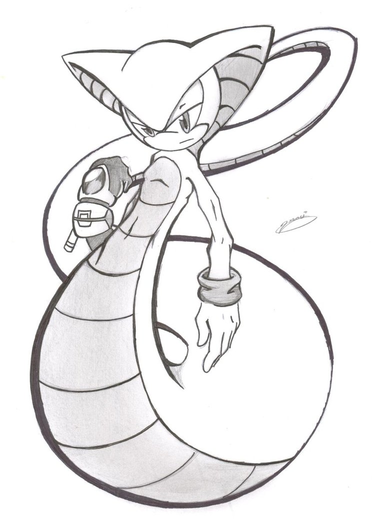 758x1055 Com Sword The Snake By Zexous