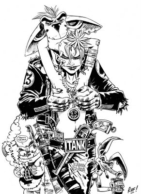 291x400 Have Pencil, Will Scribble Tank Girl