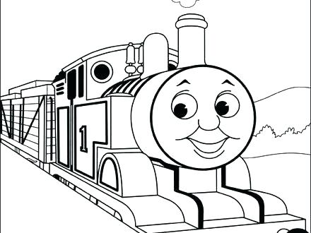 440x330 Thomas The Tank Engine Online Colouring Pictures
