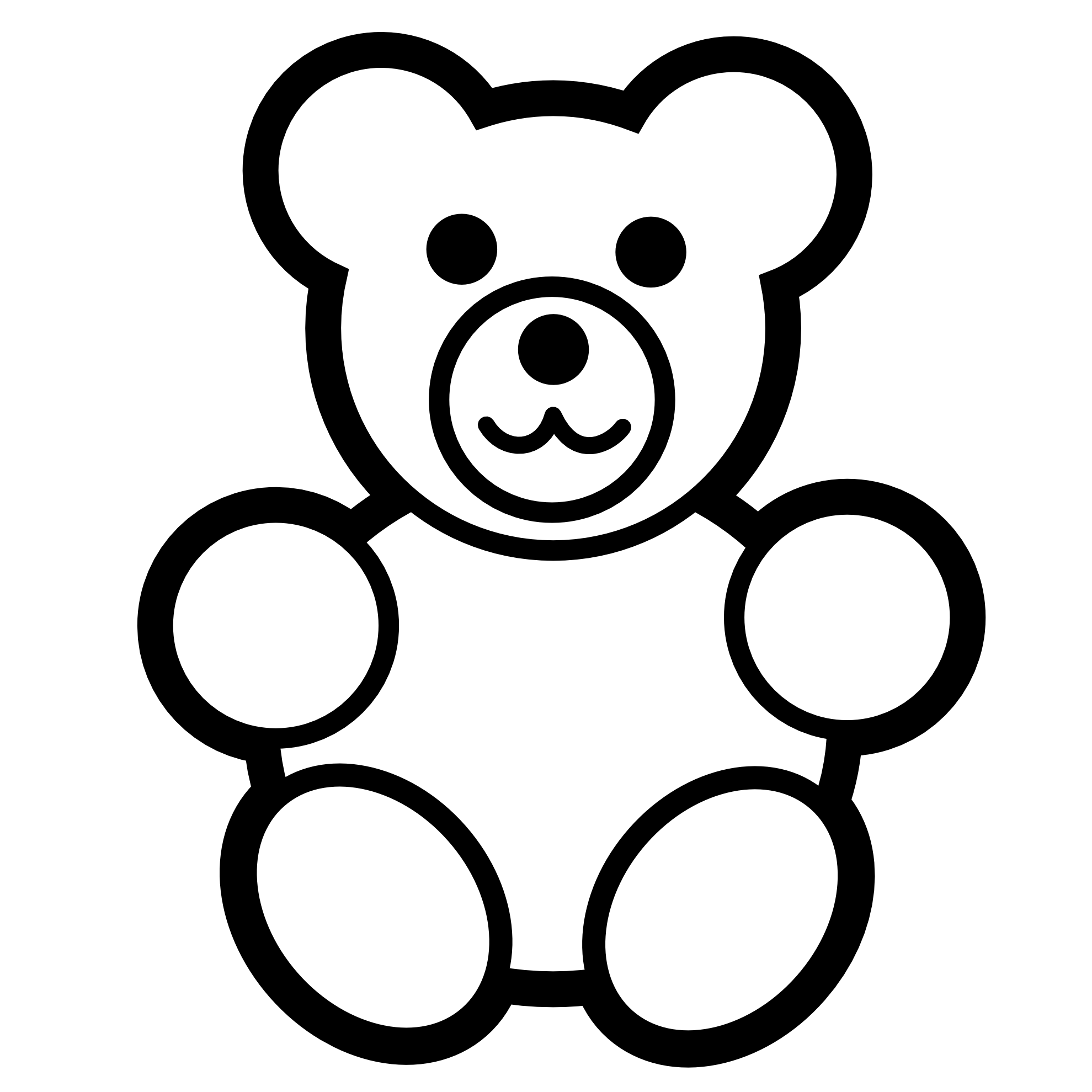 1979x1979 Free Teddy Bear Clip Art Pictures