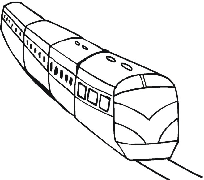 660x582 Train Coloring Pages