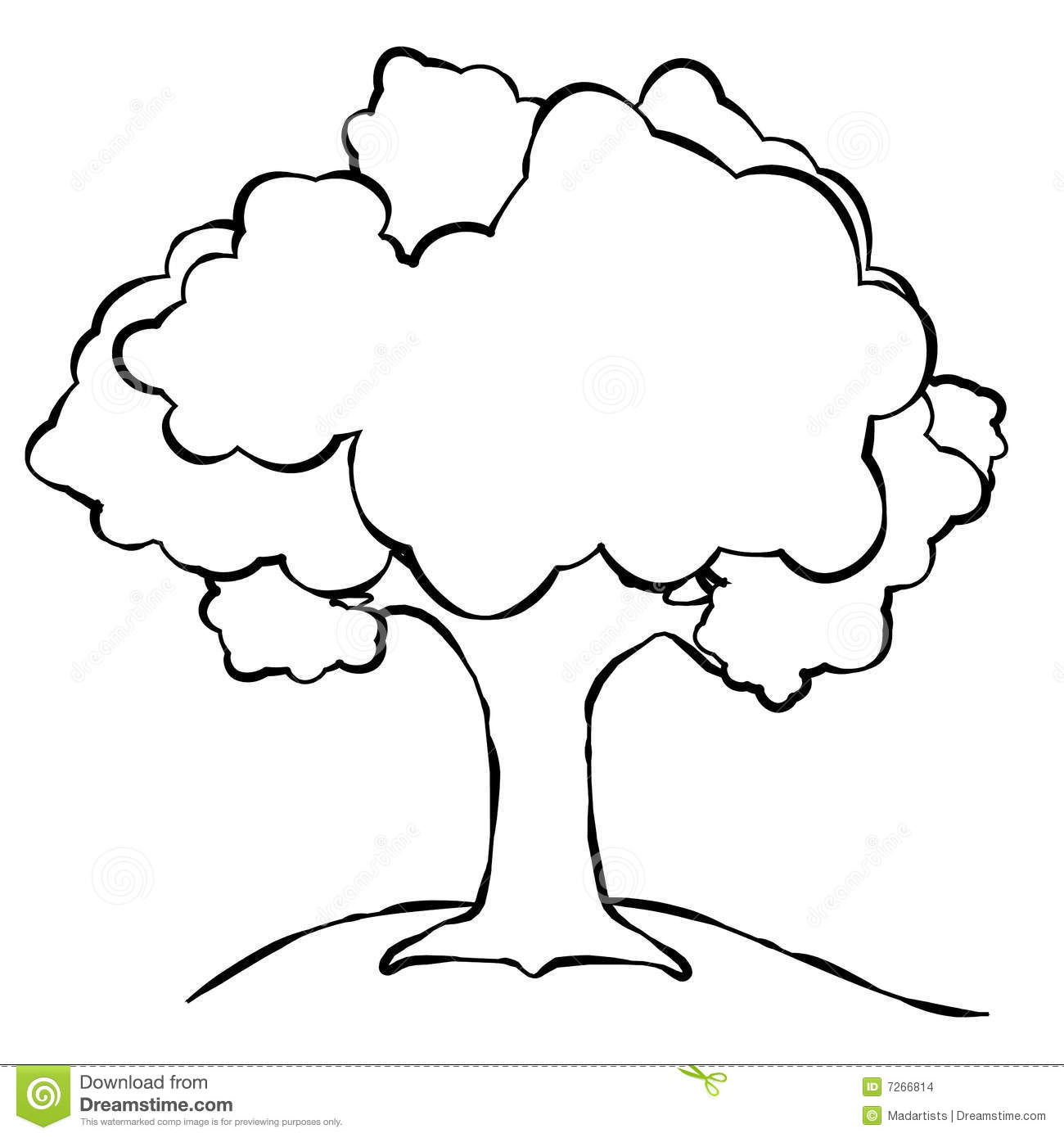 1300x1390 Trees Line Art Clipart