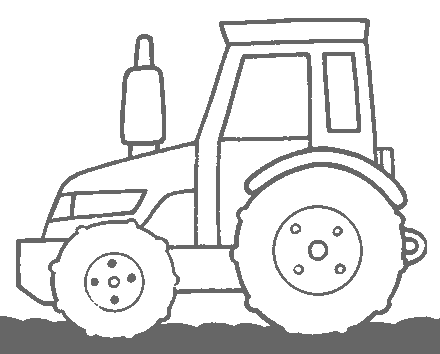 440x354 Simple Truck Coloring Pages Color Bros