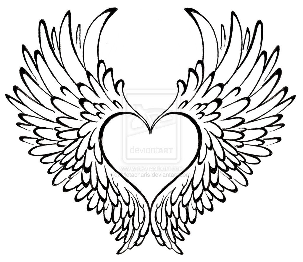 1024x887 Drawn Hearts Wing