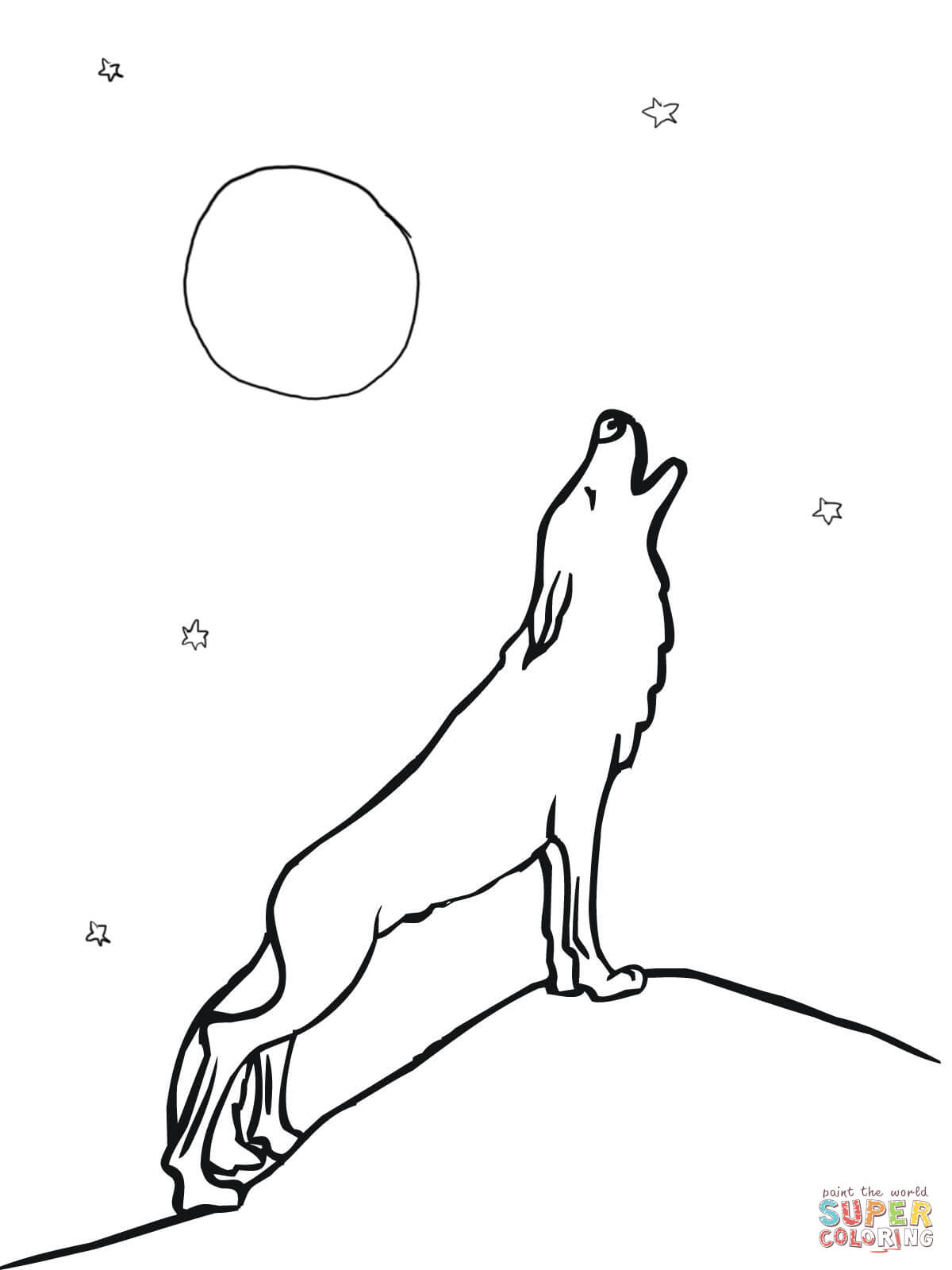 1200x1600 Wolf Howling