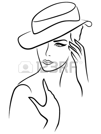 Simple Woman Drawing at GetDrawings | Free download