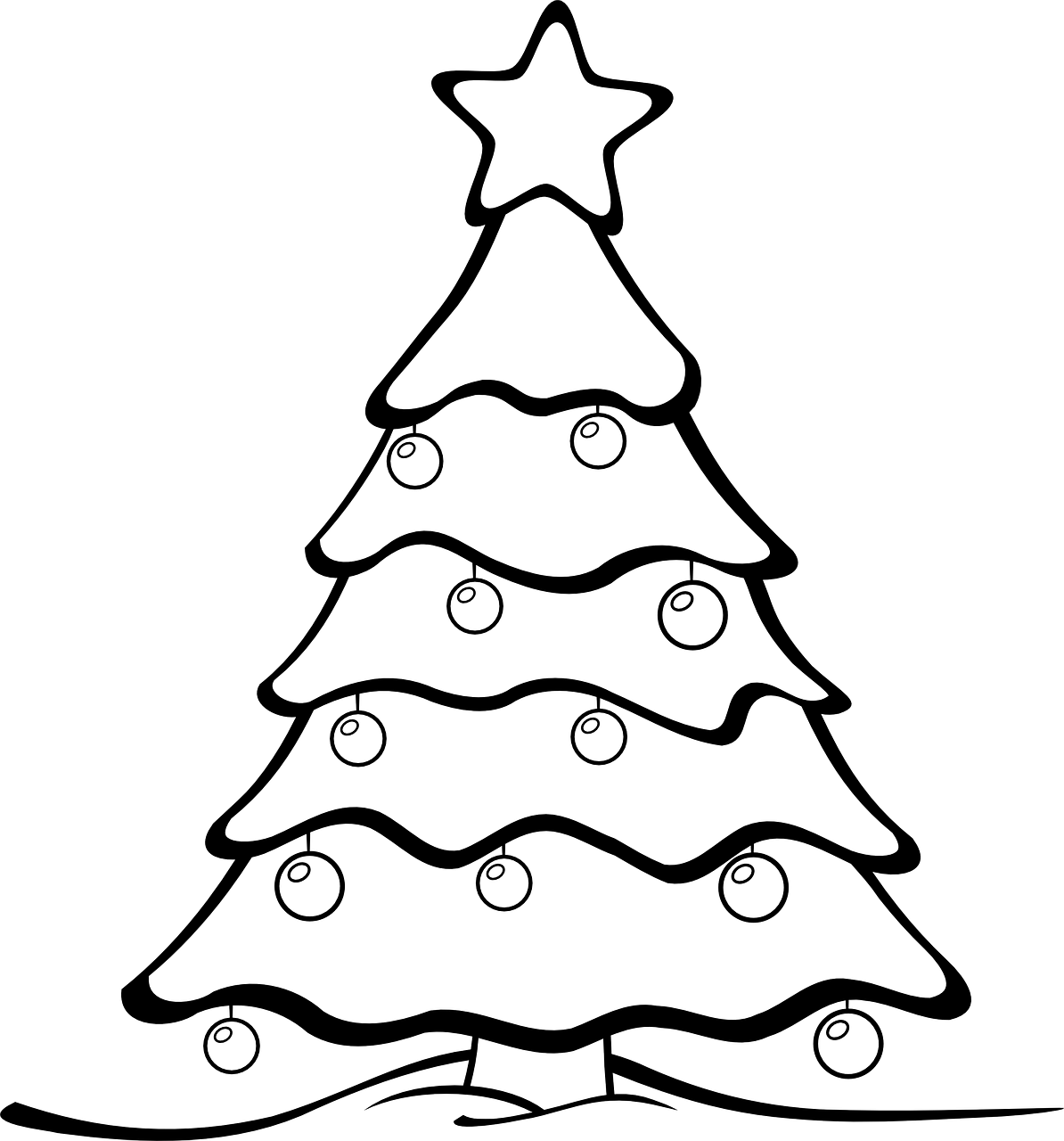 1194x1280 Christmas Tree Drawing For Kids Find Craft Ideas