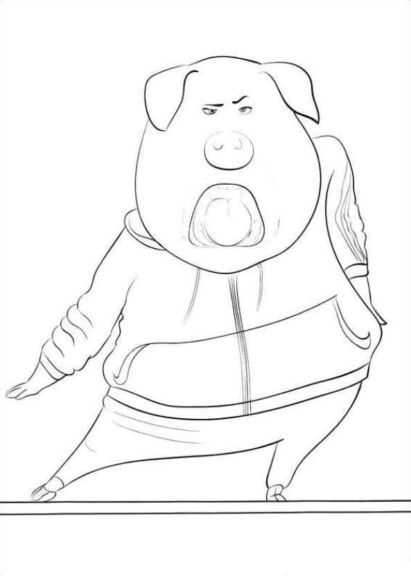 593x832 Kids N 31 Coloring Pages Of Sing