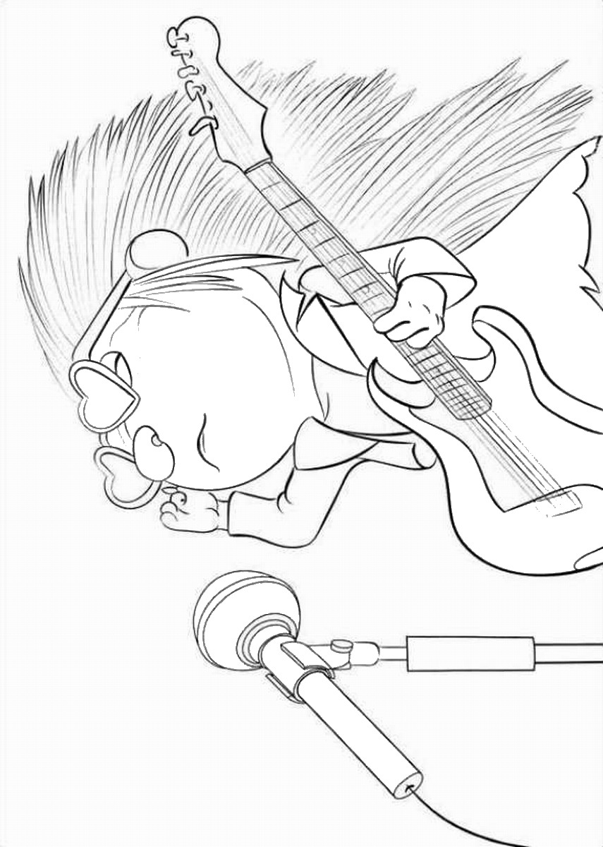 855x1200 Sing Movie Coloring Pages