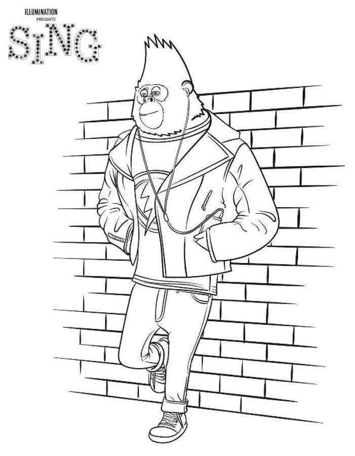 701x900 Coloring Pages Sing, Printable For Kids Amp Adults, Free