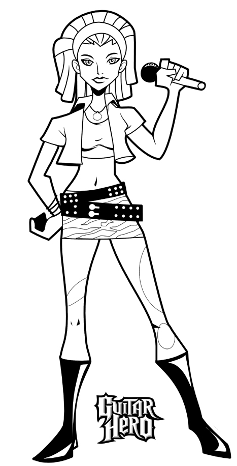 467x916 Female Lead Singer By Rabidlilweasel