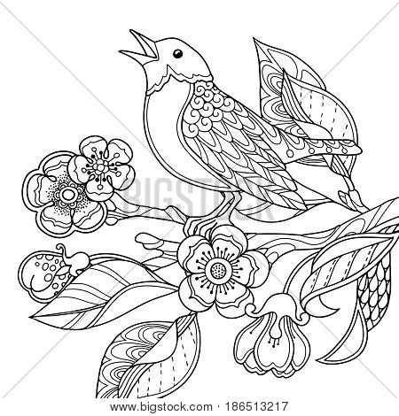 450x470 Spring Garden Composition Doodle Vector Amp Photo Bigstock