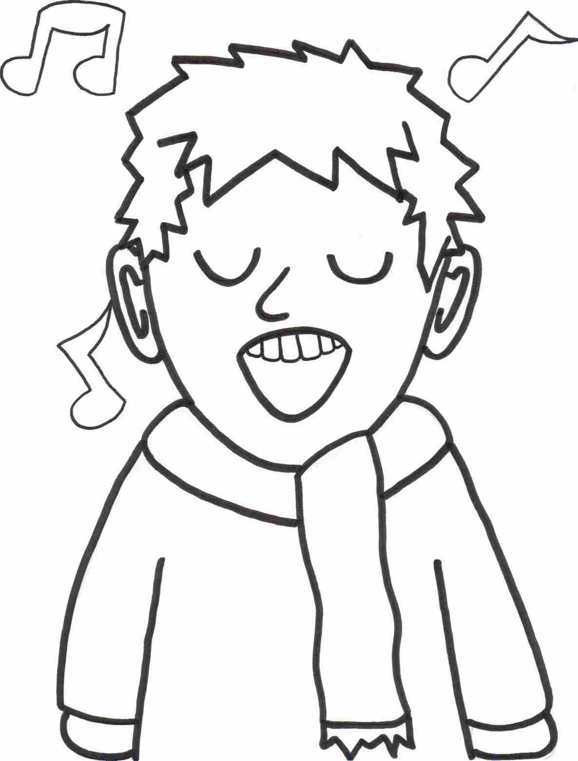 1186x1562 Singer Coloring Pages Kids Coloring