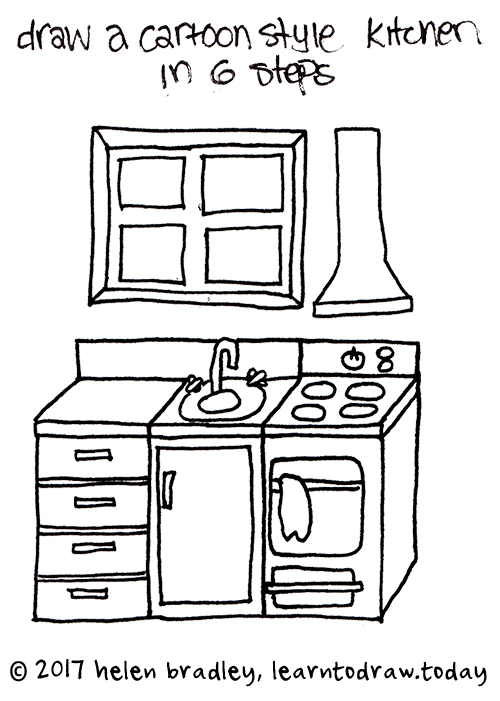 500x701 Draw A Sink Learn To Draw