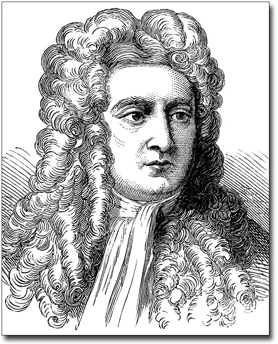 Sir Isaac Newton Drawing at GetDrawings | Free download