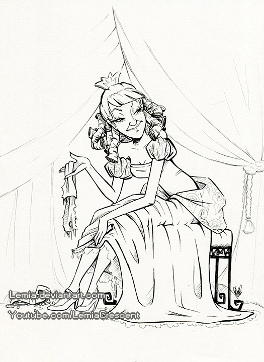 525x720 Cinderella's Evil Step Sister, Anastasia By Lemiacrescent