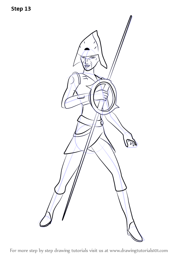 596x843 Learn How To Draw Seventh Sister From Star Wars Rebels (Star Wars