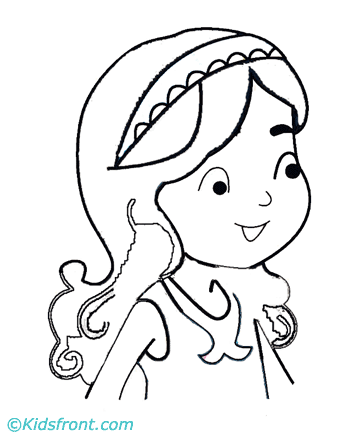 360x440 Sister Coloring Pages