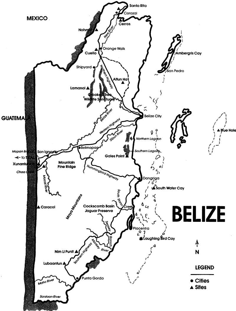 800x1053 Maya Archaeological Sites Of Belize, Belize History