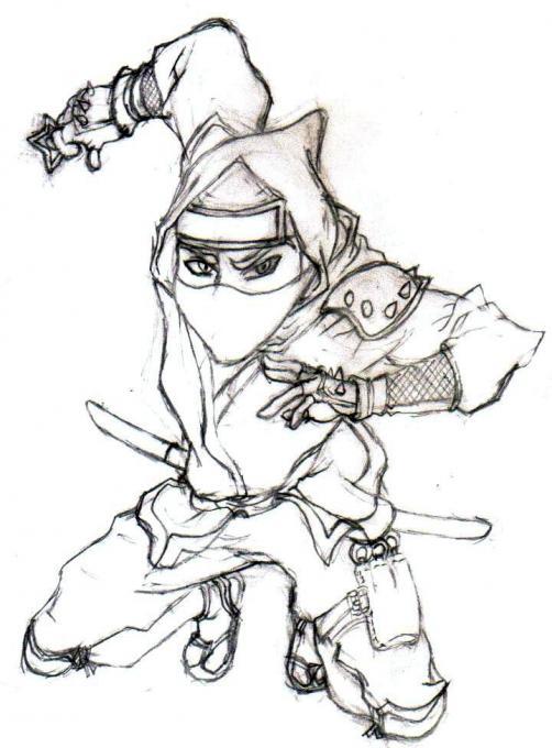 502x680 Ninja. People. Drawings. Pictures. Drawings Ideas For Kids. Easy