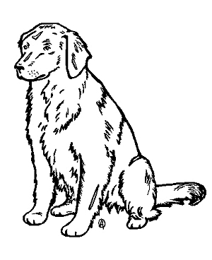 300x368 Dog Sitting Clip Art Drawing Dog Training Clip Art