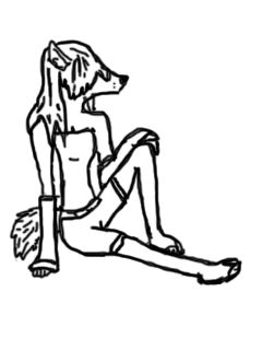240x320 Free Anthro Sitting Down Pose By Pzreich24