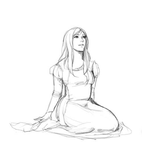 500x525 Sitting Princess By Crownedmoon