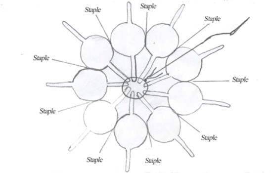 548x350 Making A 6 Pack Ring Snowflake Thriftyfun