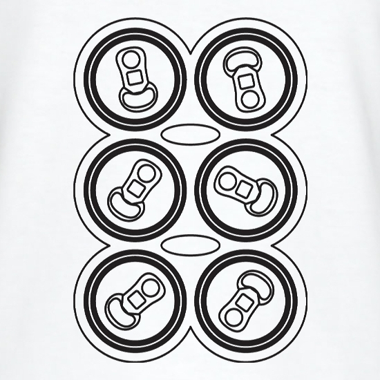 550x550 Six Pack T Shirt By Chargrilled