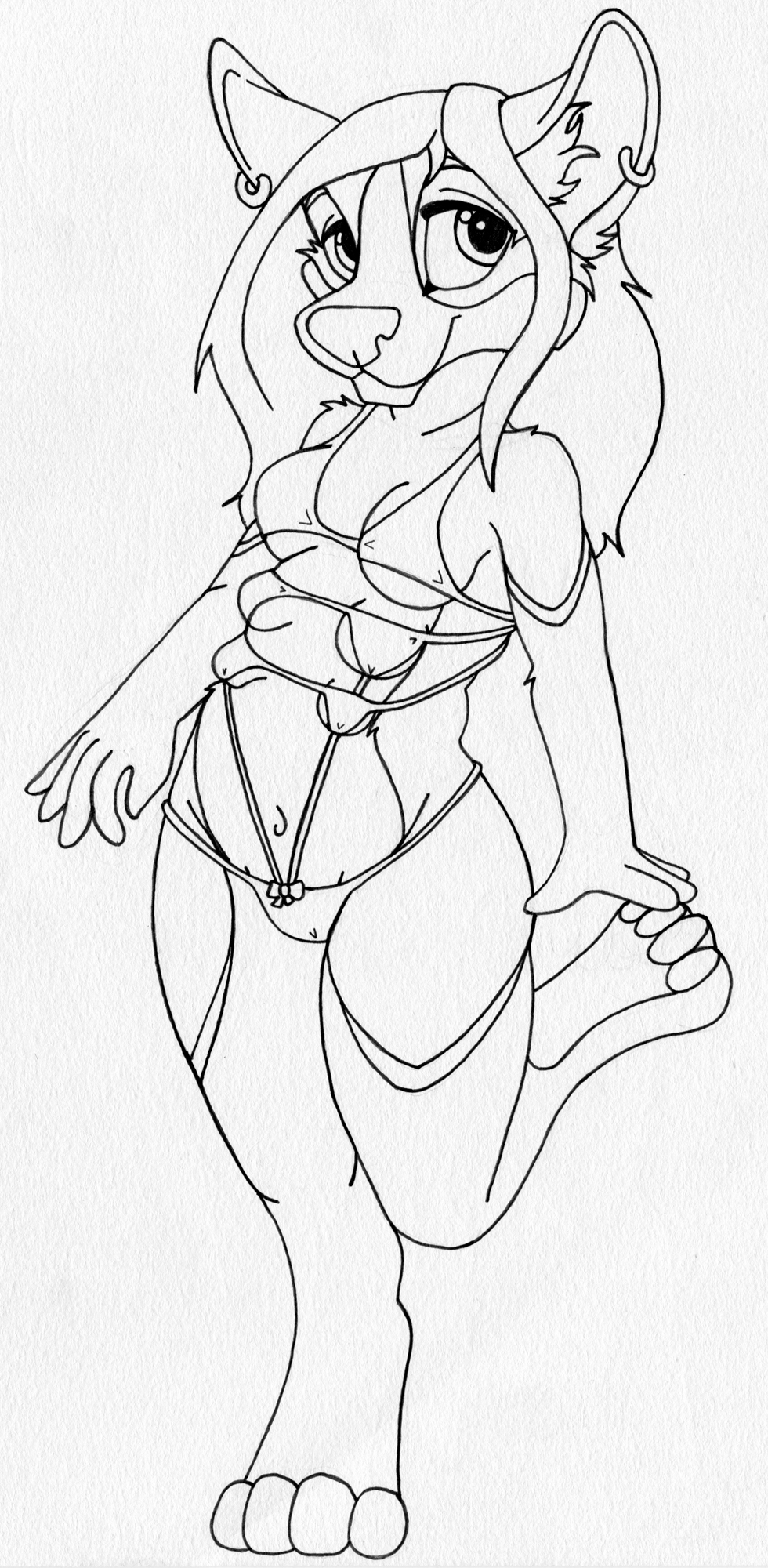 980x2000 Daisy With A Six Pack Weasyl