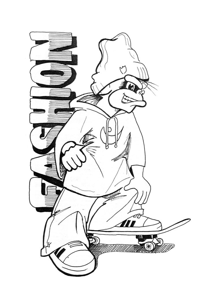 748x1067 Cage Skate Monster