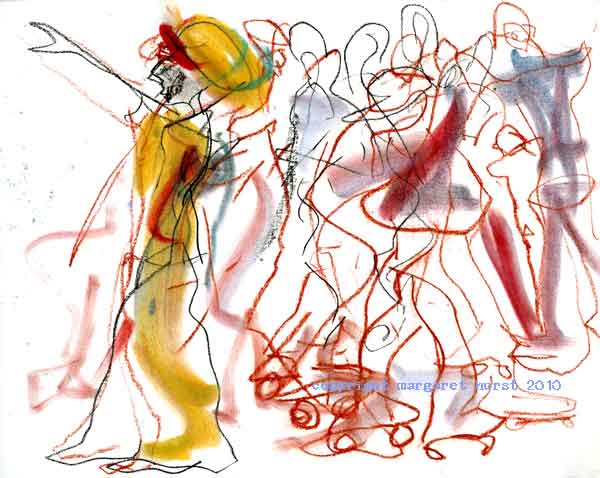 600x478 Two Handed Roller Skater Motion Drawings Urban Sketchers