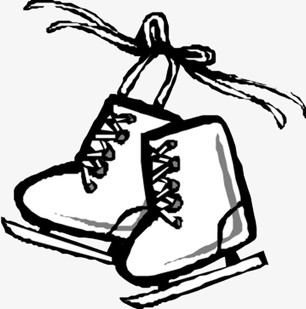 600x606 Hand Painted Skates, Roller Skates, Winter, Ski Png Image For Free
