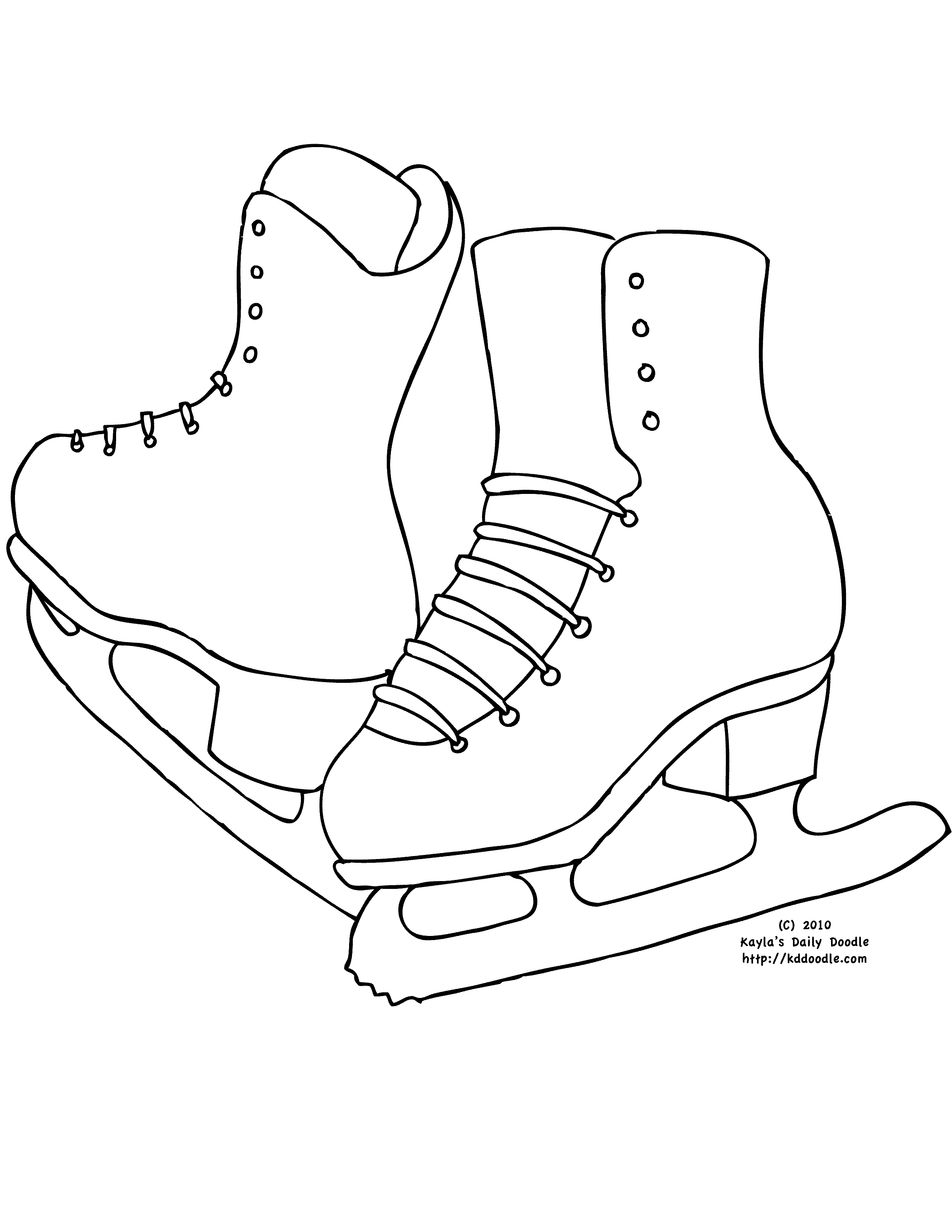 2550x3300 Ice Figure Skates