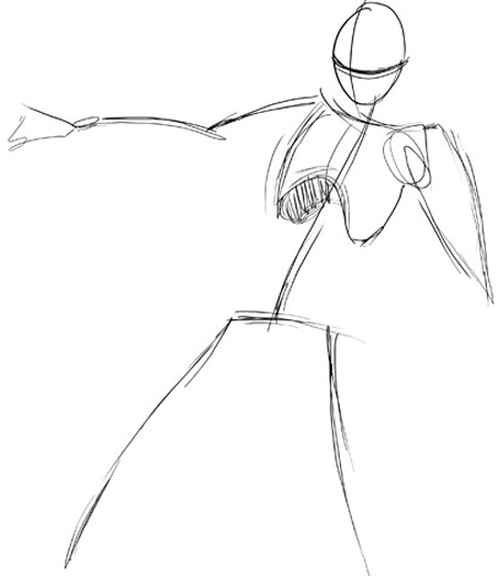 450x520 Drawing Male And Female Manga Bodies Tutorial