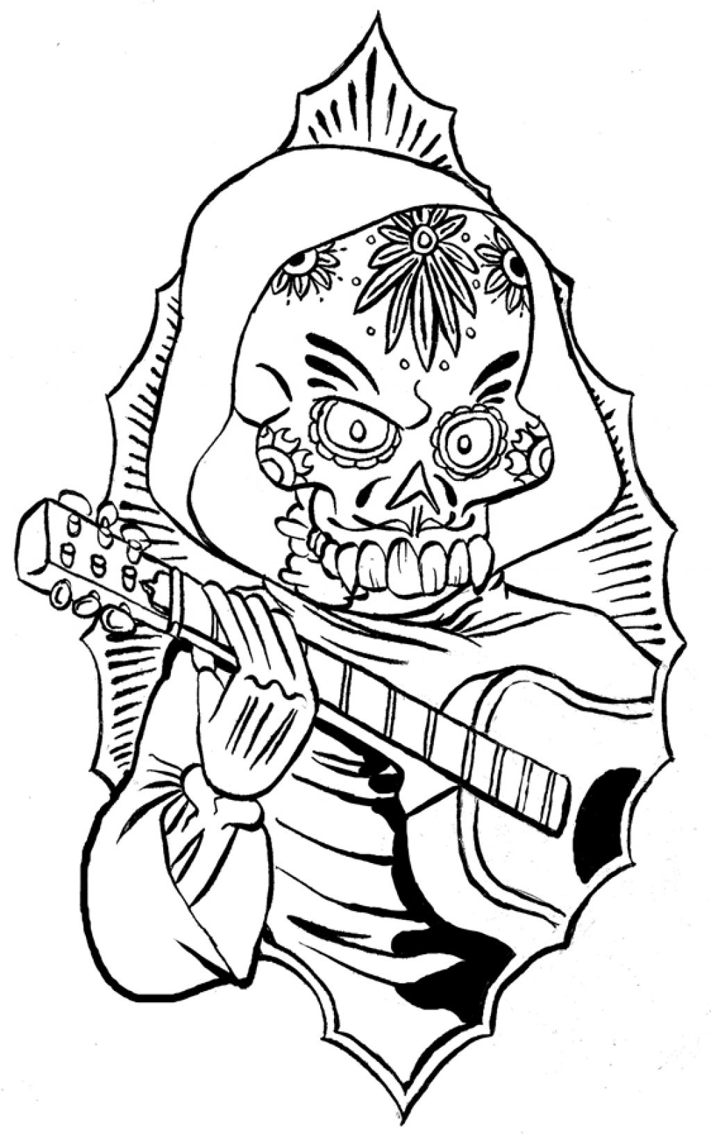 1024x1639 Skeleton Dragon Tattoos