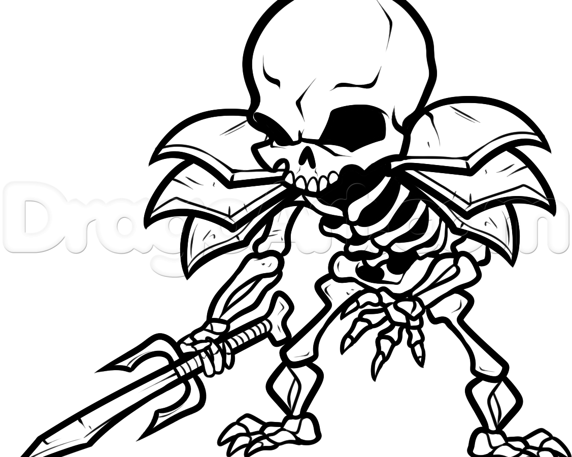 1127x900 Contemporary Decoration Skeleton Coloring Pages Free Printable
