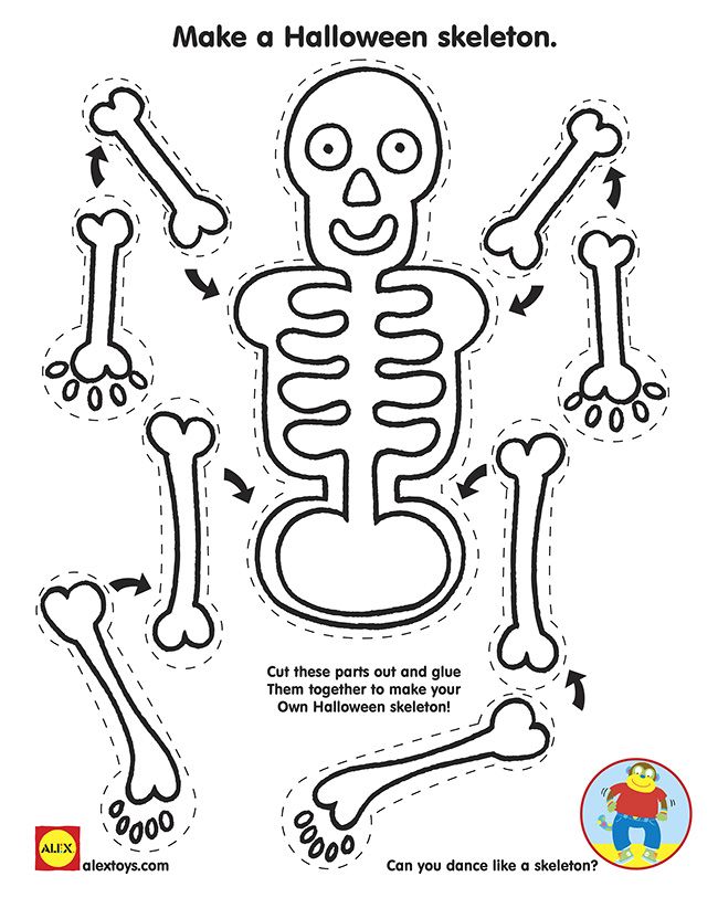 650x822 Gallery Printable Pictures Of Halloween Skeletons,