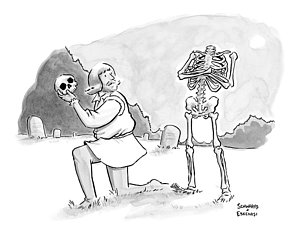 300x233 Skeleton Drawings Fine Art America