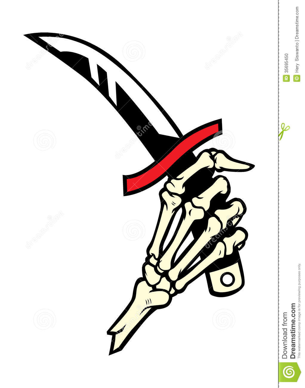 1022x1300 Drawn Khife Skeleton