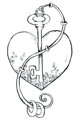 330x500 Best Key Coloring Pages Crayola Photo Page To My Heart Free