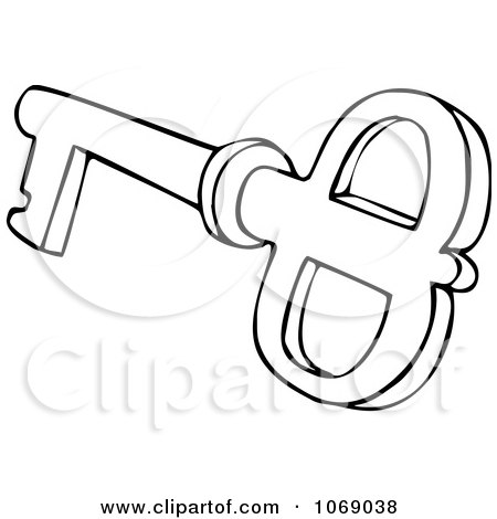 450x470 Gold Skeleton Key Clipart By Djart