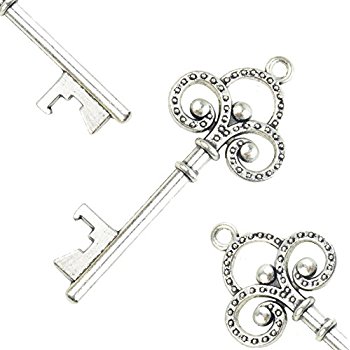 350x350 Aokbean 50pcs Vintage Skeleton Key Bottle Openers