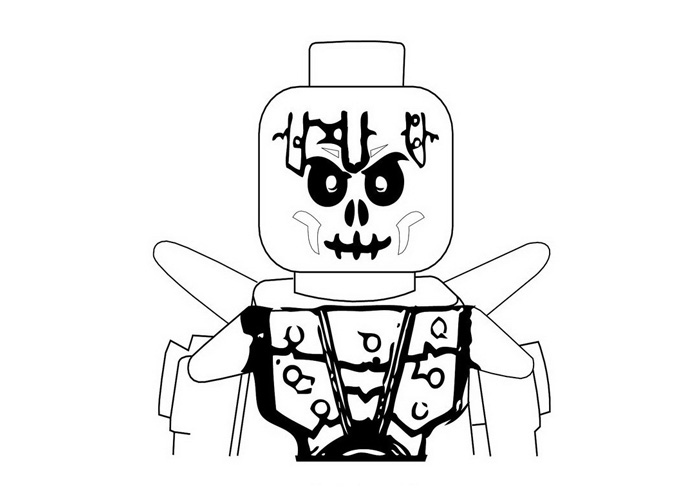 700x500 Skeleton Warrior Coloring Pages