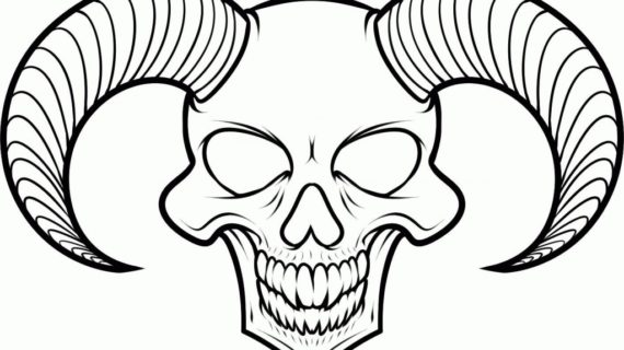 570x320 Easy Skulls To Draw Step 12 How To Draw Love Skulls Love Skeletons