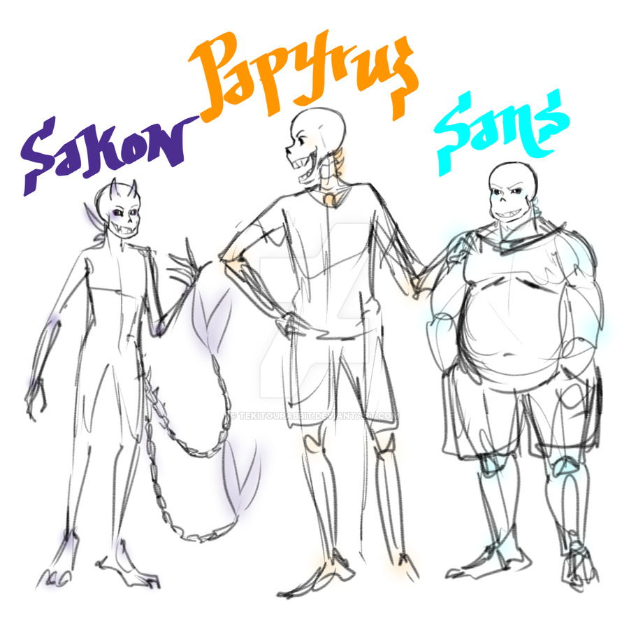 900x888 Sketch Skeletons Of Securitale (Body Types) By Tekitourabbit
