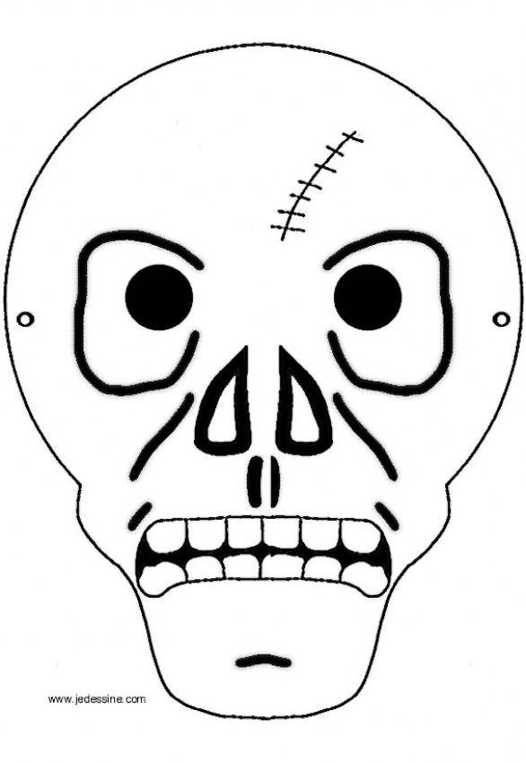 586x850 How To Craft Skeleton Mask